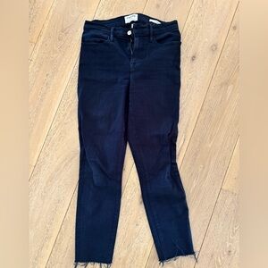 Frame Navy Le High Skinny Jeans